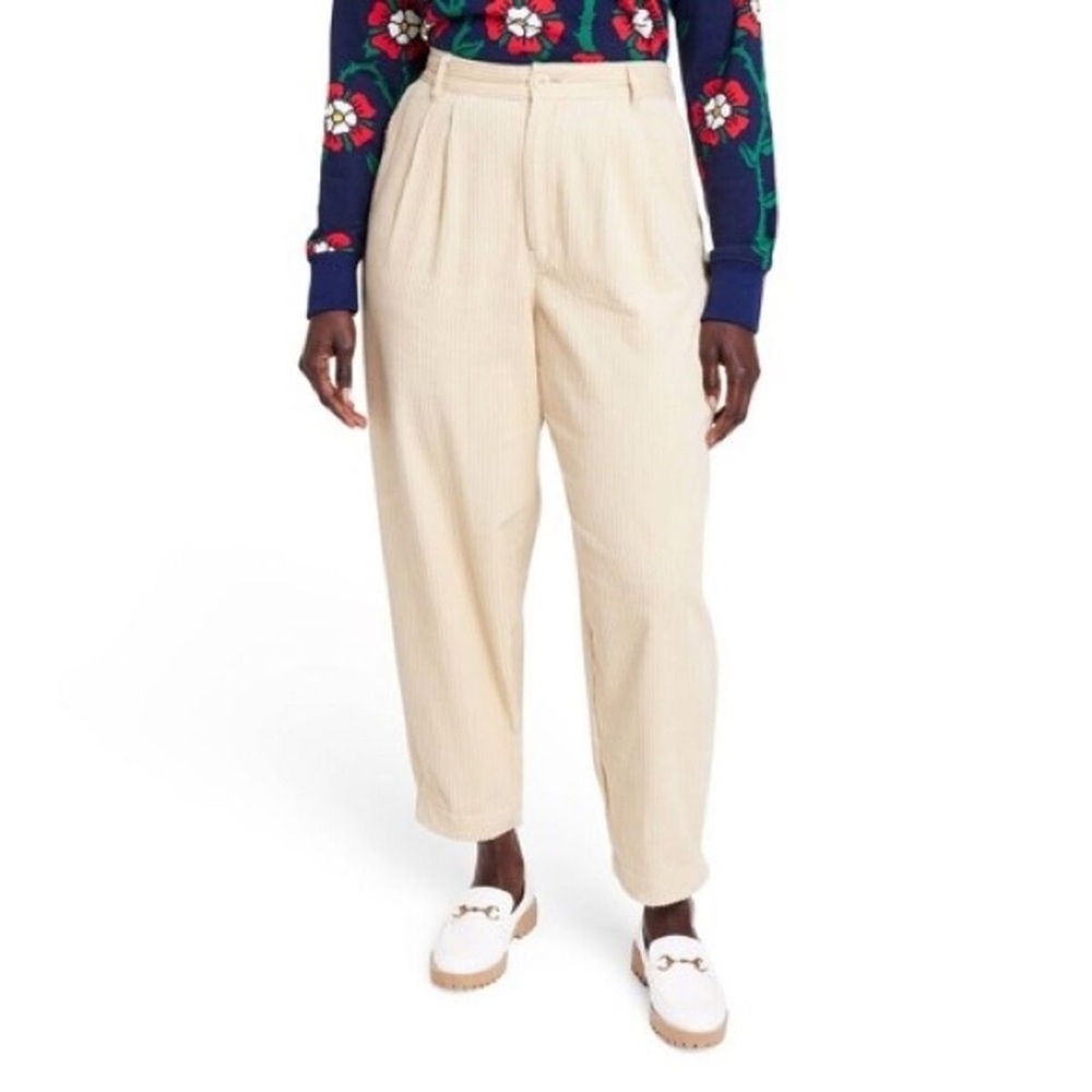 Rowing Blazers x Target Collab Women’s Corduroy Pants / Cream / Size: 12 / FALL